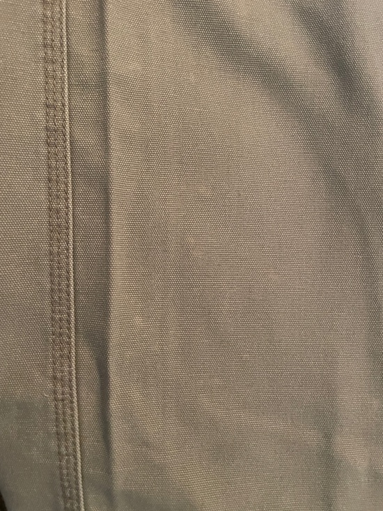 Wrangler Tan Chino Pants with Brown Pocket Accents - Picture 6 of 7